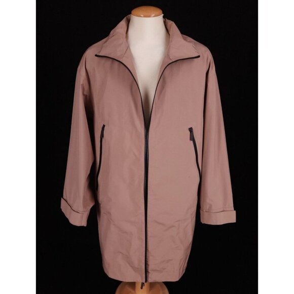 A. A. Spectrum Handre Taffeta Coat Size XXS Mens Mocca $1380 - Picture 4 of 16